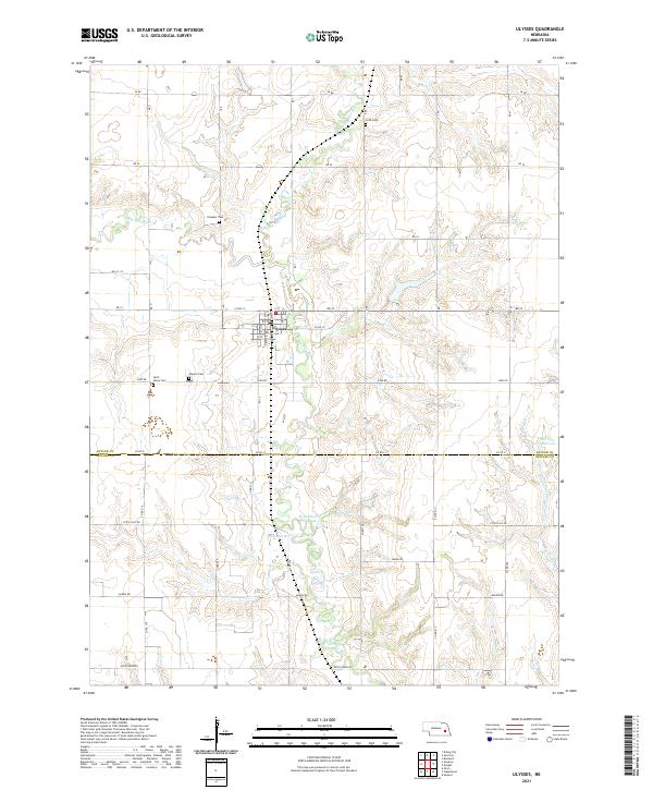 USGS Topographic Map – Ulysses