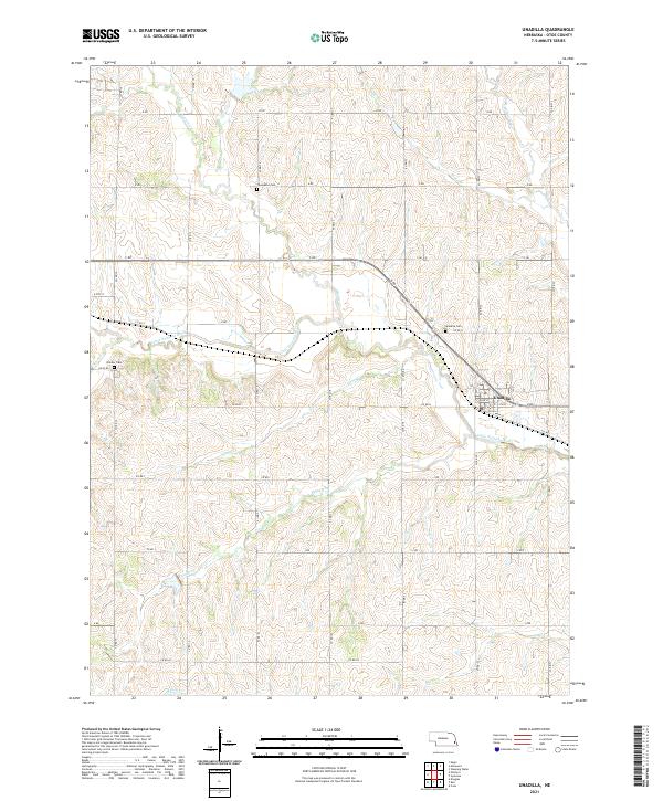 USGS Topographic Map – Unadilla