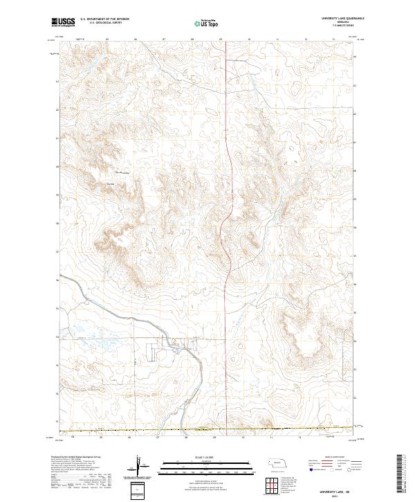 USGS Topographic Map – University Lake