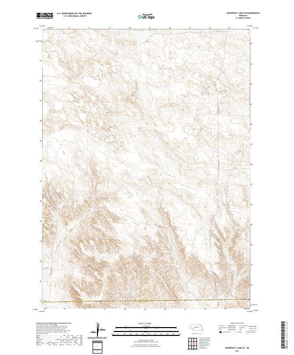 USGS Topographic Map – University Lake SE