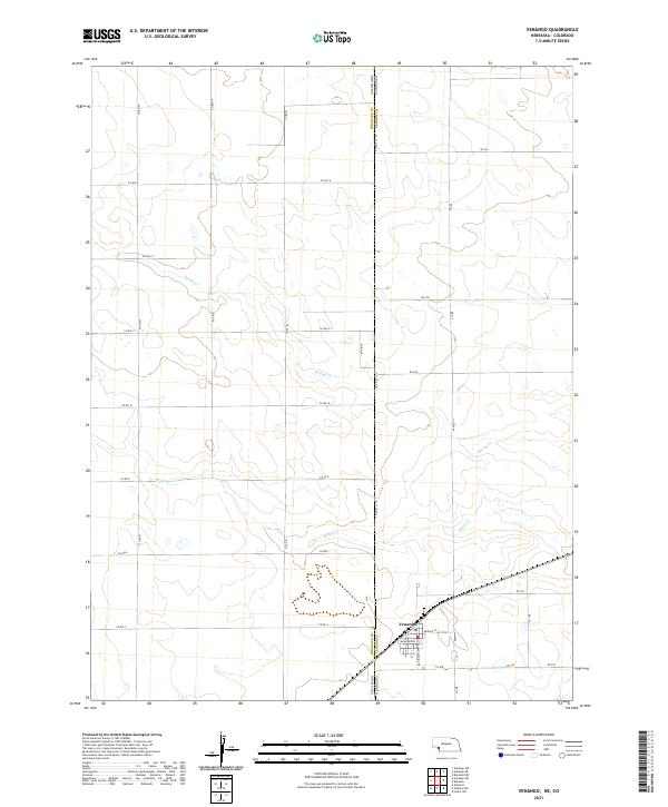 USGS Topographic Map – Venango