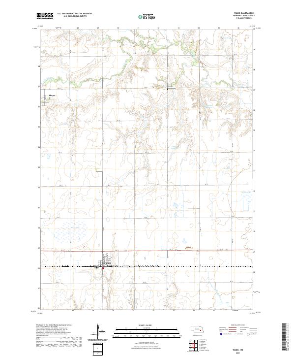 USGS Topographic Map – Waco