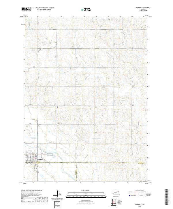 USGS Topographic Map – Wakefield