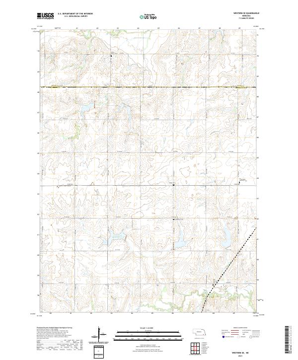 USGS Topographic Map – Western SE