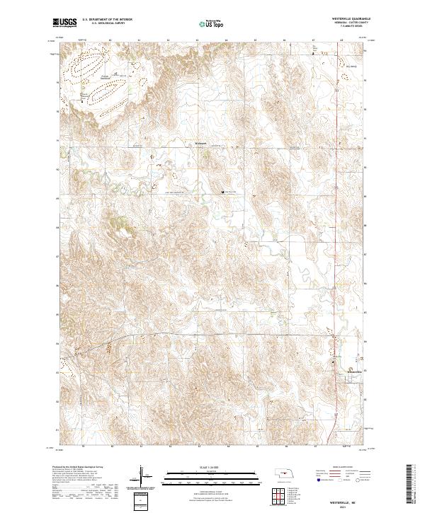 USGS Topographic Map – Westerville
