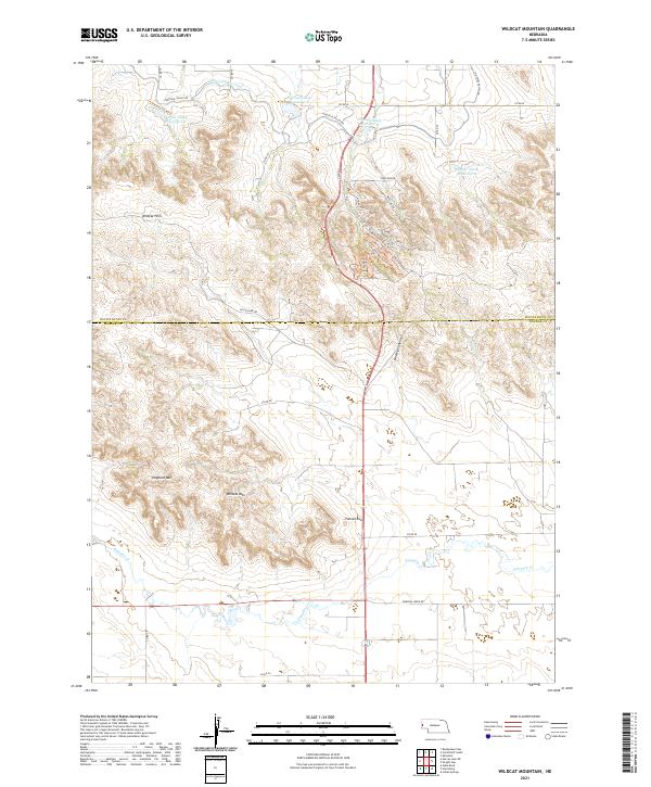 USGS Topographic Map – Wildcat Mountain