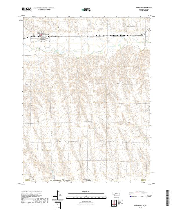 USGS Topographic Map – Wilsonville