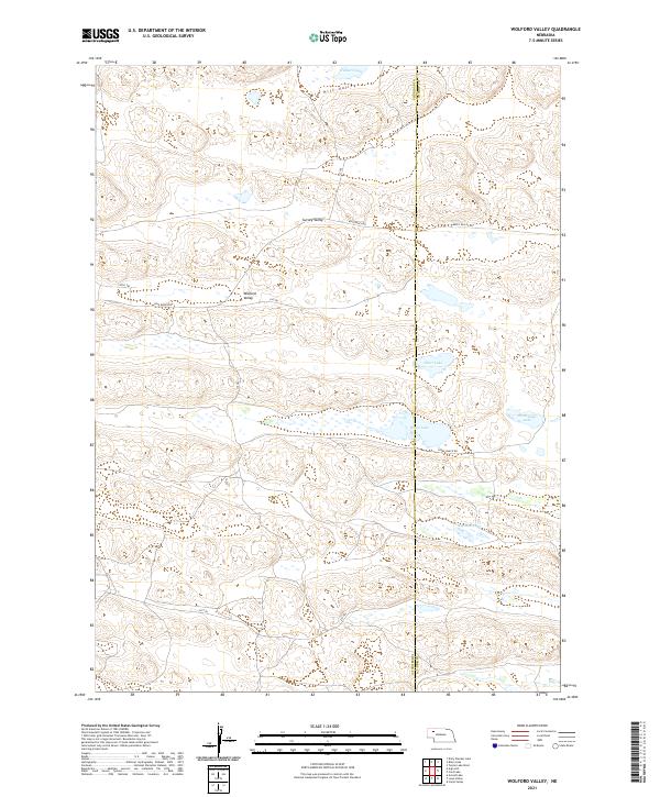 USGS Topographic Map – Wolford Valley