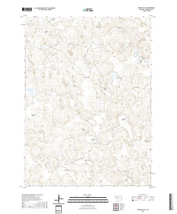 USGS Topographic Map – Young Valley