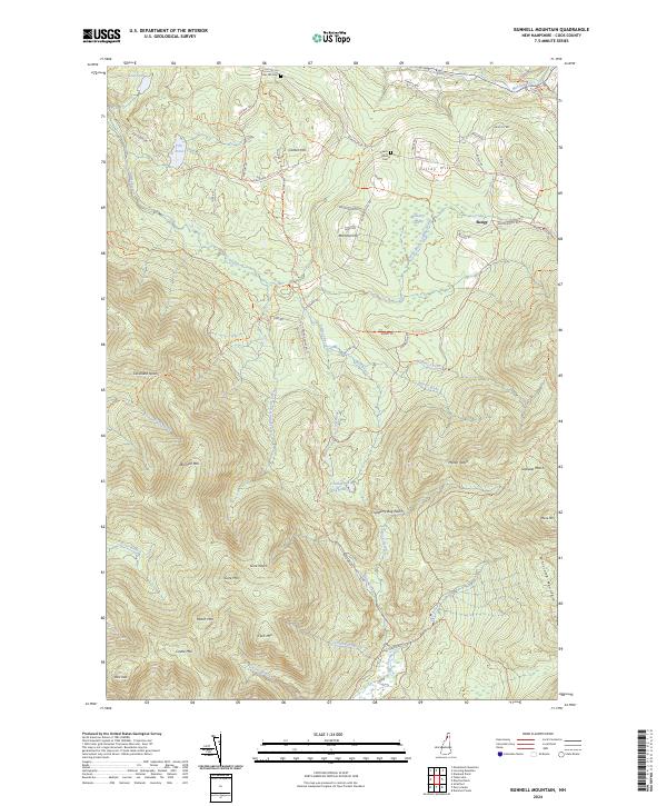 USGS Topographic Map – Bunnell Mountain