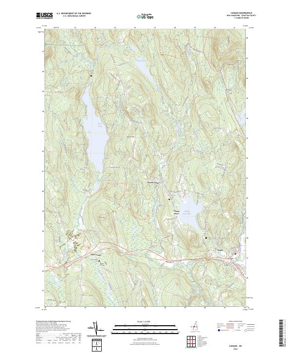 USGS Topographic Map – Canaan