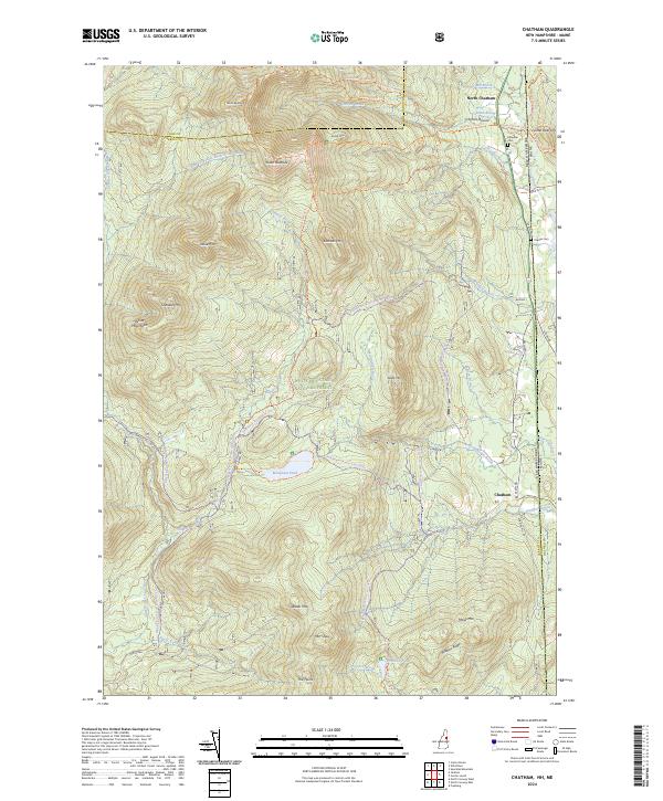 USGS Topographic Map – Chatham