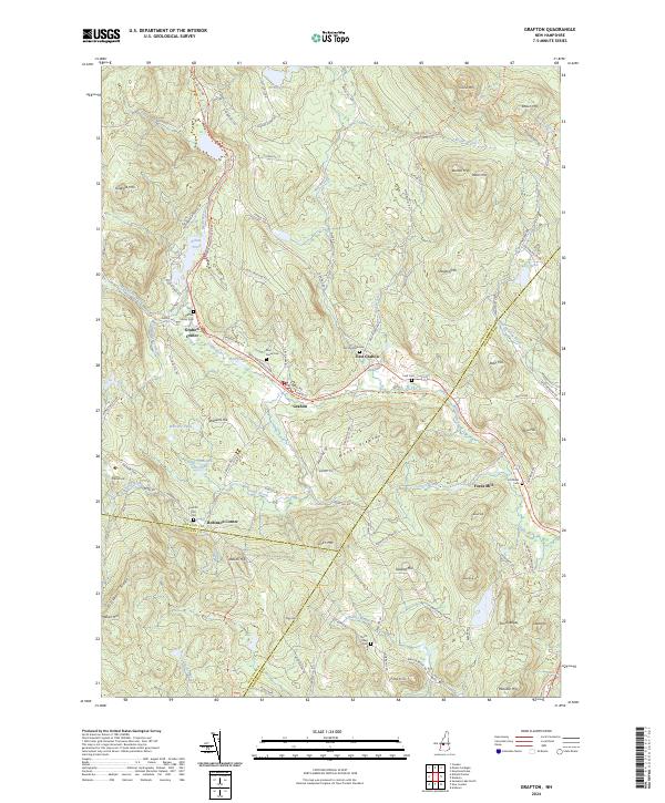 USGS Topographic Map – Grafton