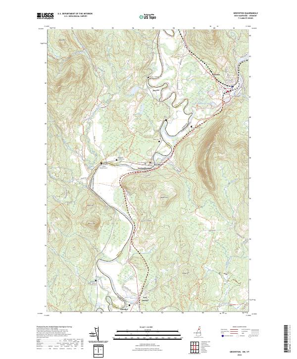 USGS Topographic Map – Groveton