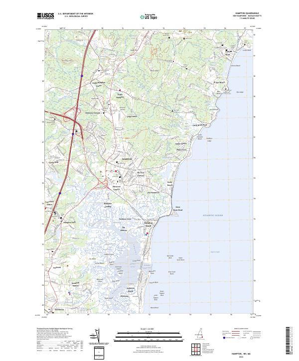 USGS Topographic Map – Hampton