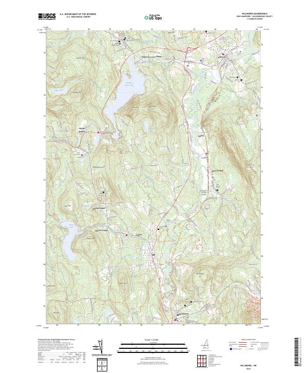 USGS Topographic Map – Hillsboro