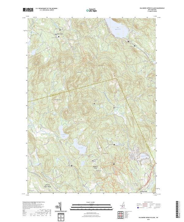 USGS Topographic Map – Hillsboro Upper Village