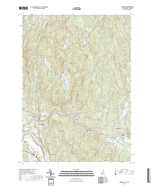 USGS Topographic Map – Hinsdale
