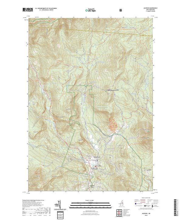 USGS Topographic Map – Jackson