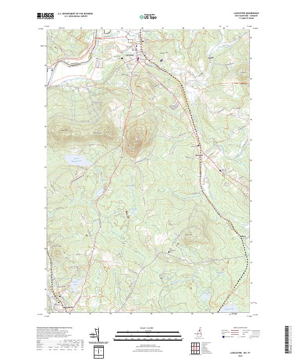USGS Topographic Map – Lancaster