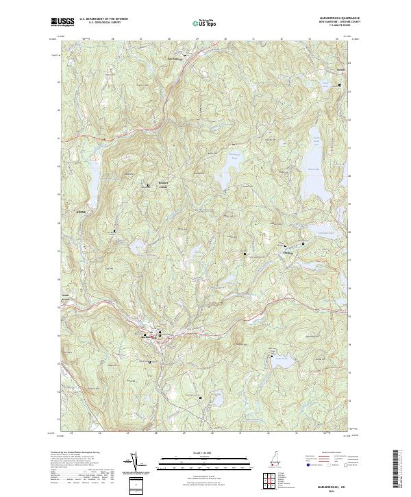 USGS Topographic Map – Marlborough