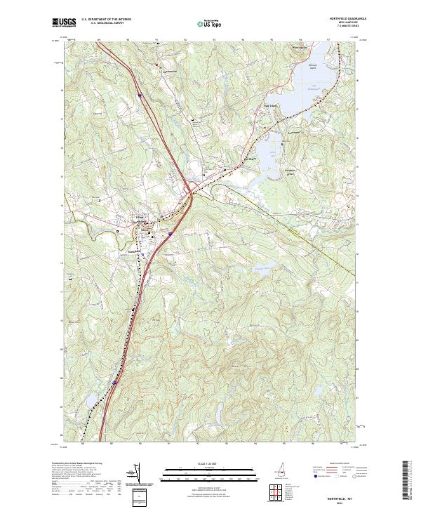 USGS Topographic Map – Northfield