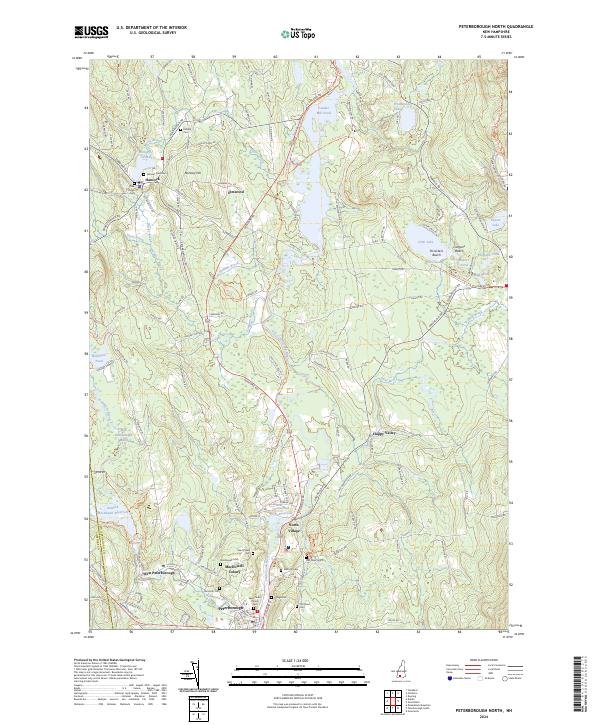 USGS Topographic Map – Peterborough North