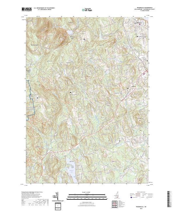 USGS Topographic Map – Pinardville