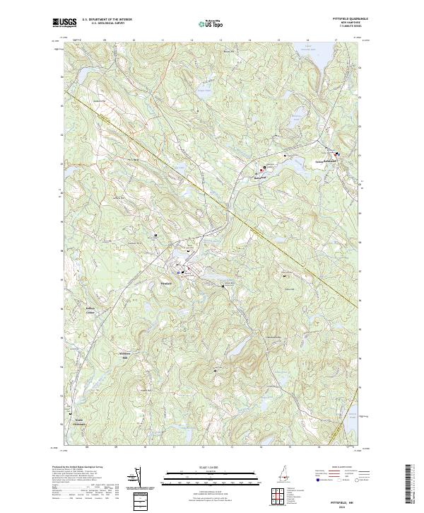 USGS Topographic Map – Pittsfield