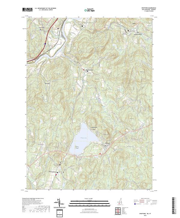 USGS Topographic Map – Spofford