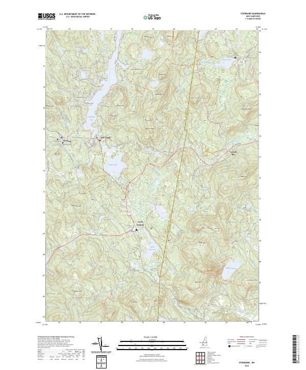 USGS Topographic Map – Stoddard