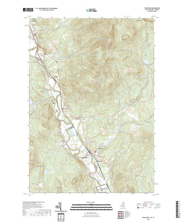 USGS Topographic Map – Stratford