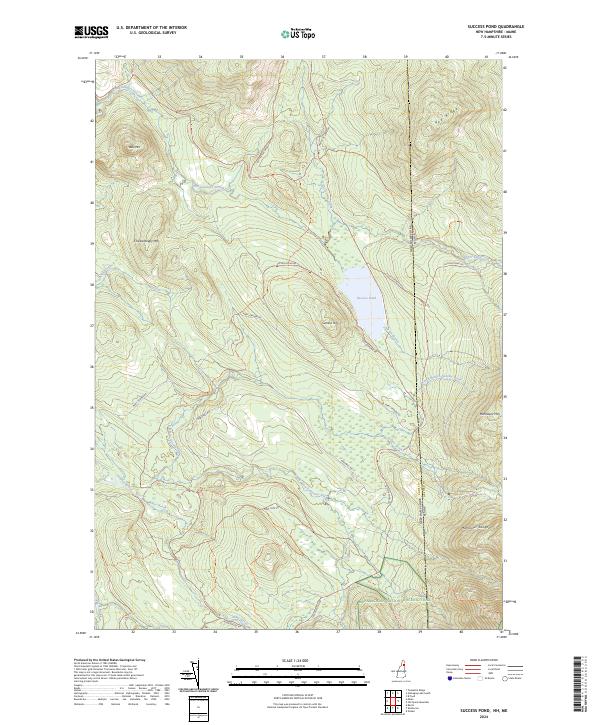 USGS Topographic Map – Success Pond