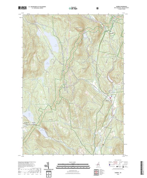 USGS Topographic Map – Warren