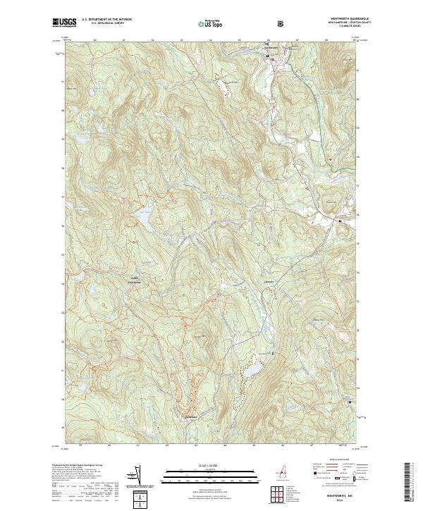 USGS Topographic Map – Wentworth