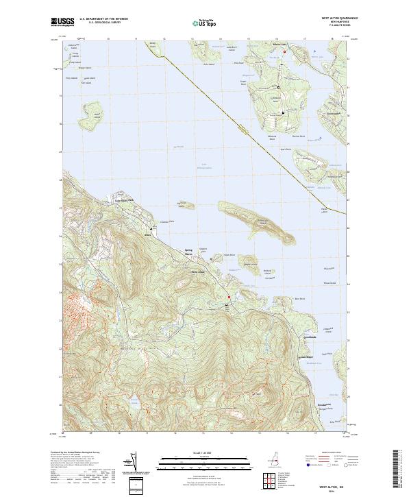 USGS Topographic Map – West Alton