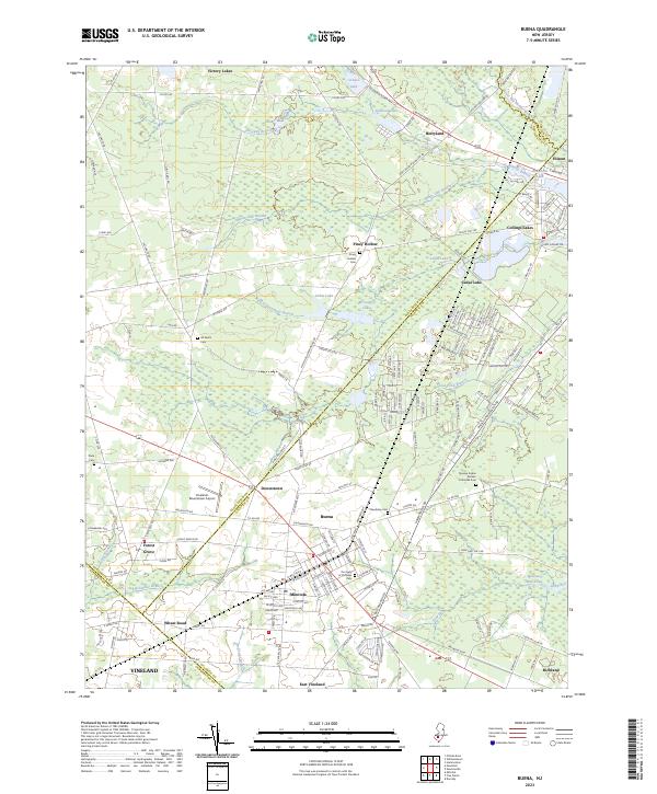 USGS Topographic Map – Buena