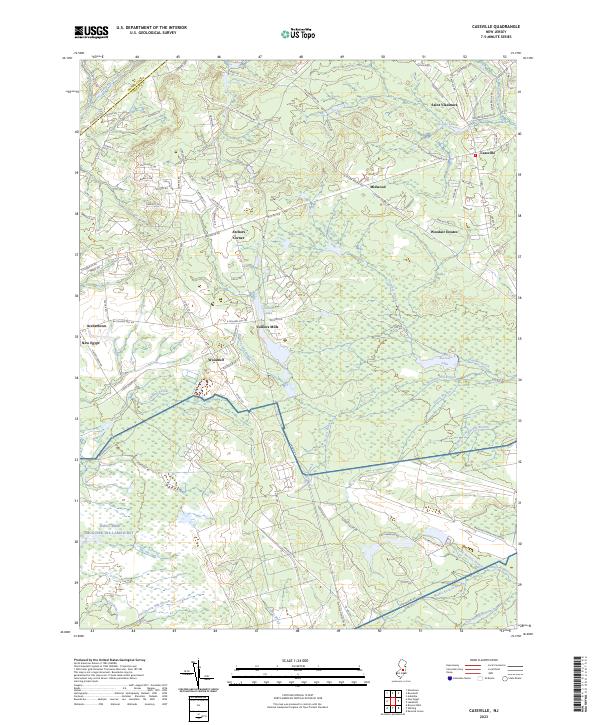 USGS Topographic Map – Cassville