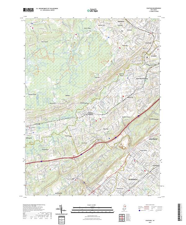 USGS Topographic Map – Chatham