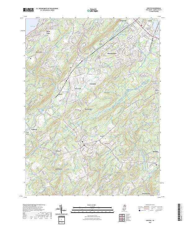 USGS Topographic Map – Chester