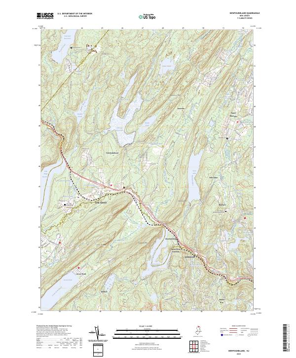 USGS Topographic Map – Newfoundland