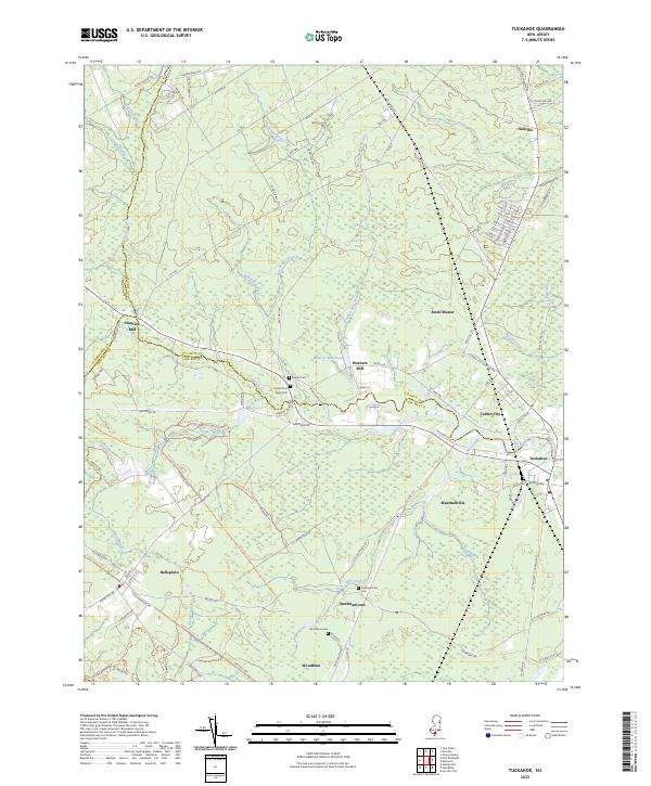 USGS Topographic Map – Tuckahoe