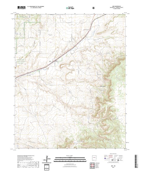 USGS Topographic Map – Abo