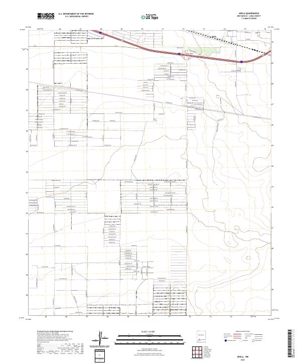 USGS Topographic Map – Akela
