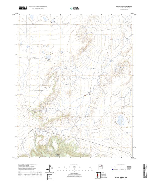 USGS Topographic Map – Alto De Hormiga