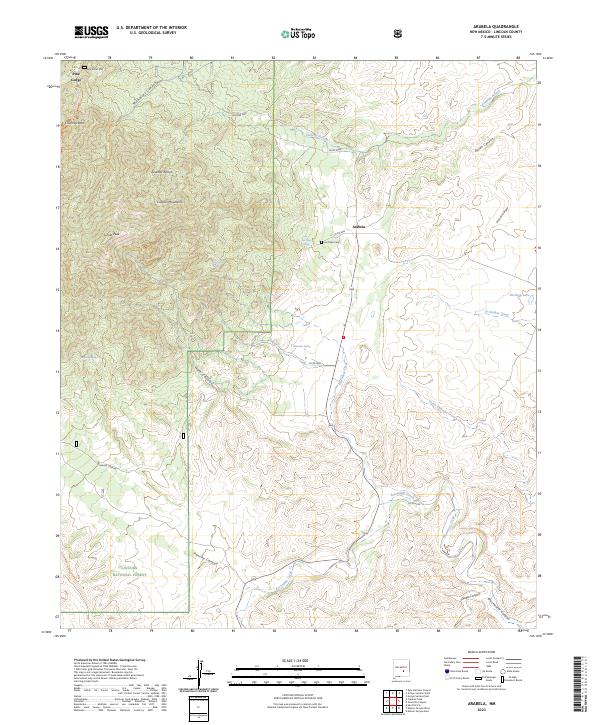 USGS Topographic Map – Arabela