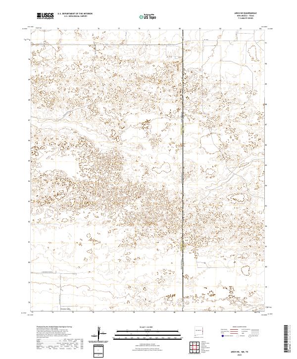2023 Map of Arch NE, 2023 Print