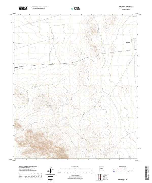 USGS Topographic Map – Beacon Hill