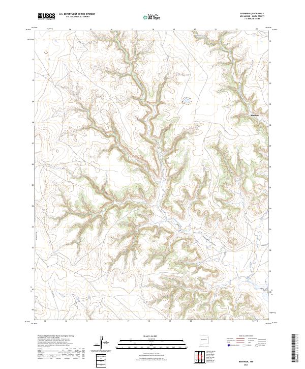 USGS Topographic Map – Beenham