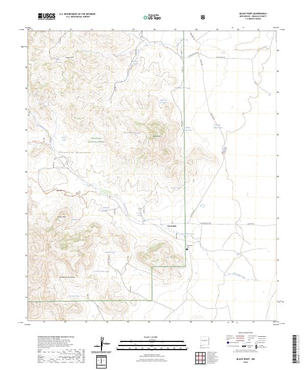 USGS Topographic Map – Black Point